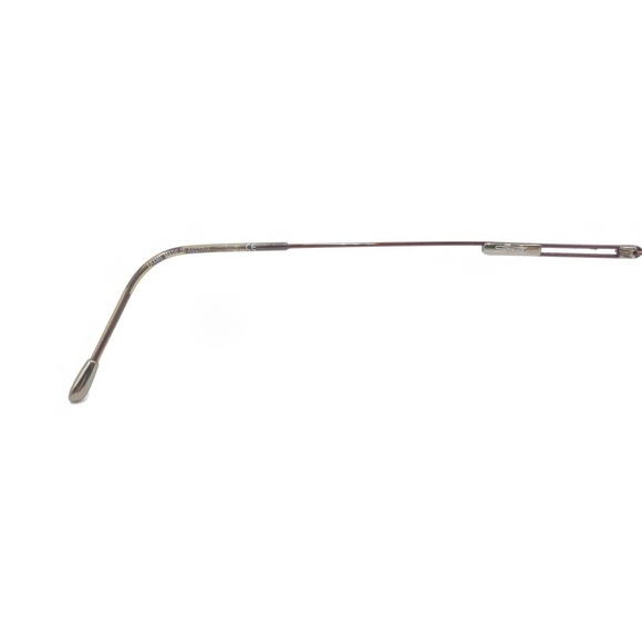 Silhouette 7663 40 6087 Titanium Brown Rimless Eyeglasses Frames 52-19 140 - Picture 10 of 13